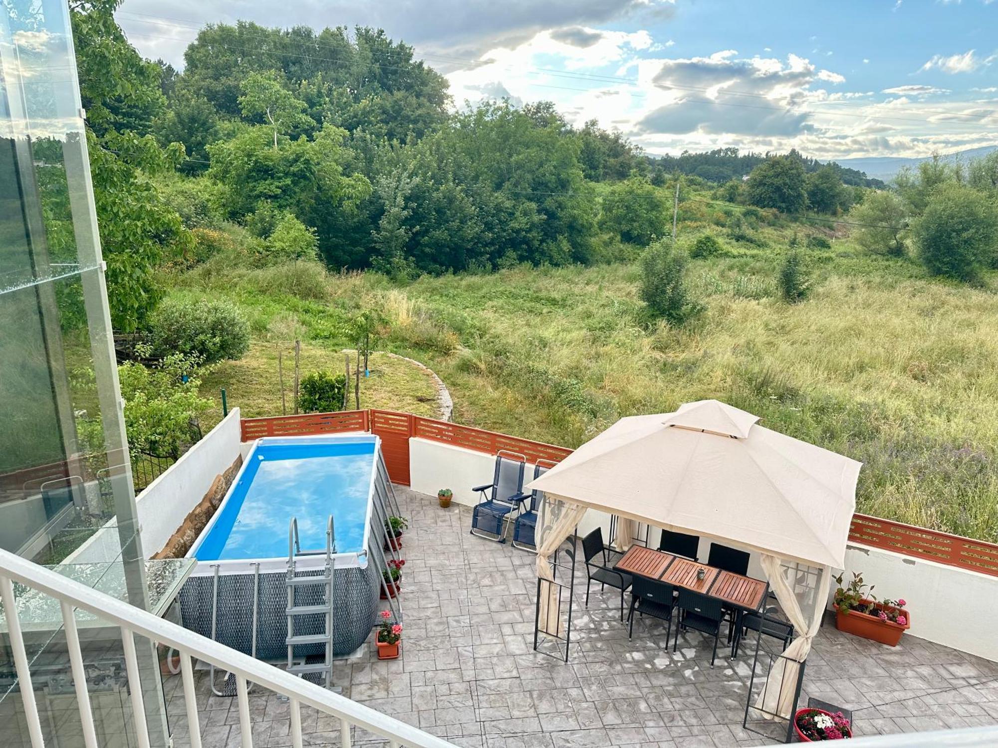 Casa La Oveja Negra, Con Piscina Villa Ourense Exteriör bild
